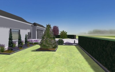 projekty ogrodów Giżycko