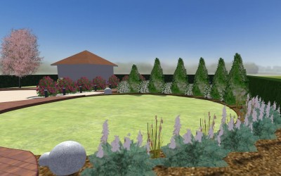 Dekoracje ogrodu Mazury