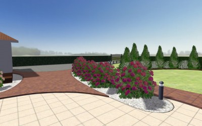 projektowanie terenu Mazury