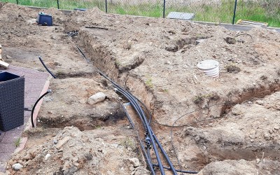 Budowa ogrodów Mazury